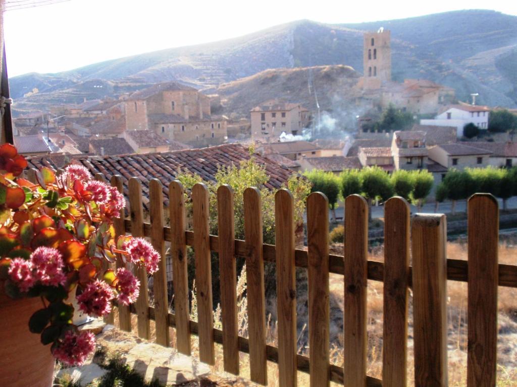 Casa Elpatiodelmaestrazgo Daire Villarroya de los Pinares Dış mekan fotoğraf