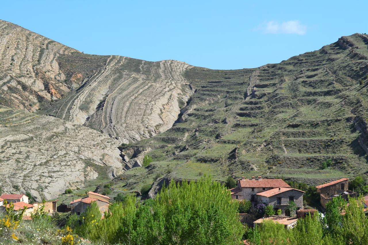 Casa Elpatiodelmaestrazgo Daire Villarroya de los Pinares Dış mekan fotoğraf